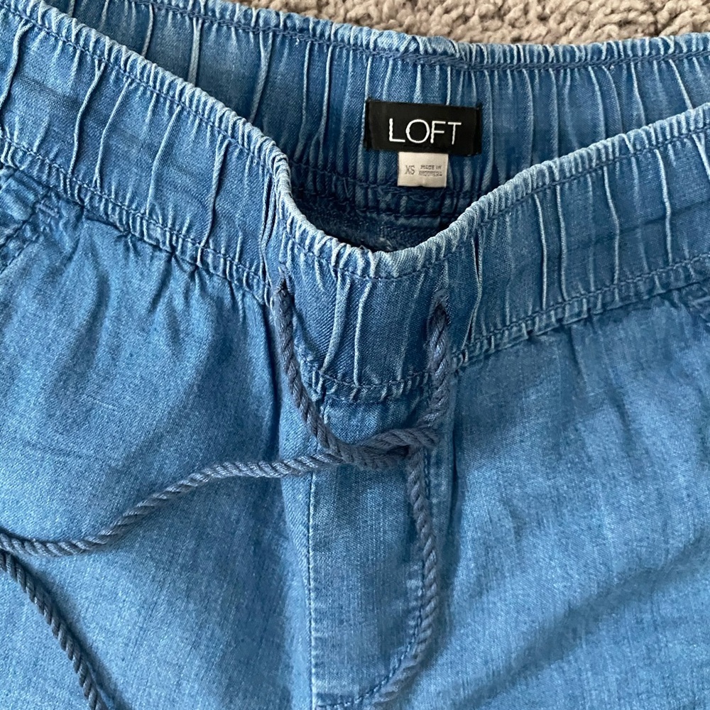 Loft denim shorts